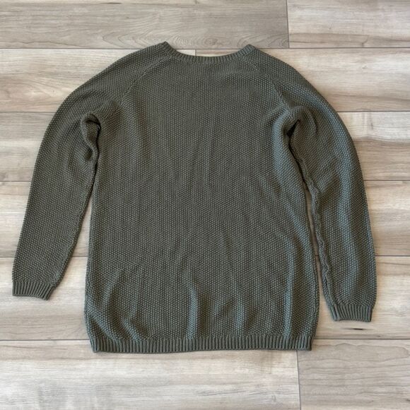 H&M Divided Pullover Olive Green Sweater Medium - Picture 2 of 7